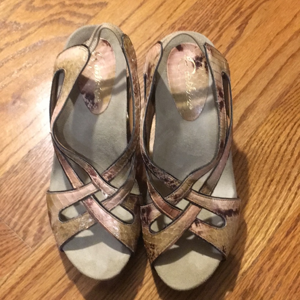 Earthies Slingback Heeled Sandals